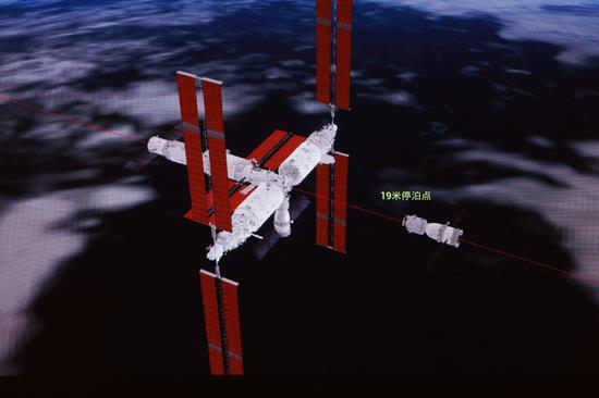 China's Shenzhou XXI crewed spaceship docks with space station combination