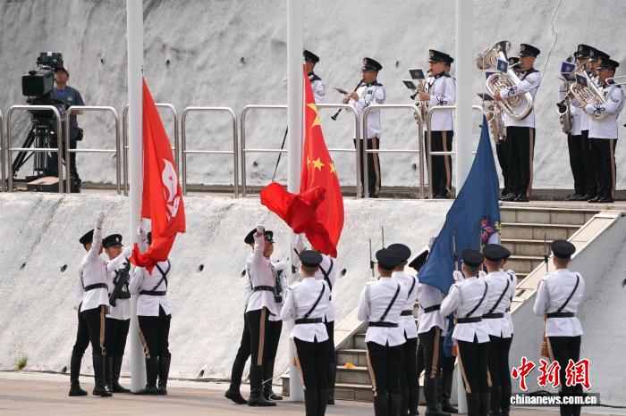 香港举行全民国家安全教育日升旗仪式