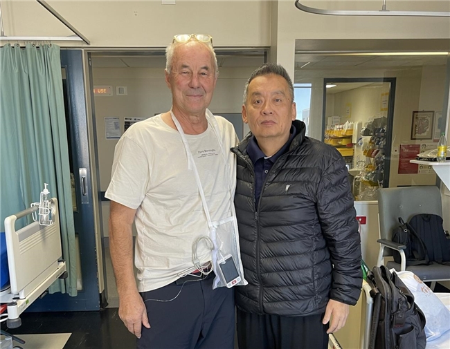 My Dearest New Zealand Friend, Emeritus Professor Murray Tilyard He is from Heaven